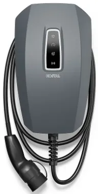 Borne de recharge KOSTAL Enector G2 - Load PV - Load management - Triphasée - 11 kW - Prise type 2 - Câble long. 7.5 ml