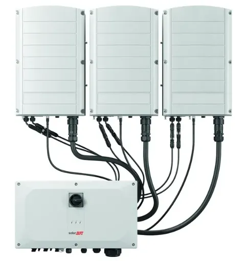 Onduleur SolarEdge Triphasé SE100K - Synergy Manager - DC Switch - Avec 3x SESUK