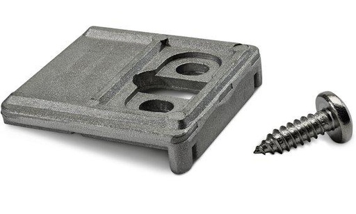 Creotecc - RA6 Set, Kit pour rebord AluTec, Composé de :1 x rebord en aluminium, 1 x vis à tôle inox 6,3x19 (BLS 6,3x19)