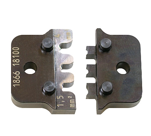 DESTOCKAGE - Insert MC4 (2.5, 4 et 6mm2) pour pince à sertir Multi-Contact
