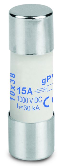 Fusible 10x38 15A 1000VDC gPV - Weidmuller