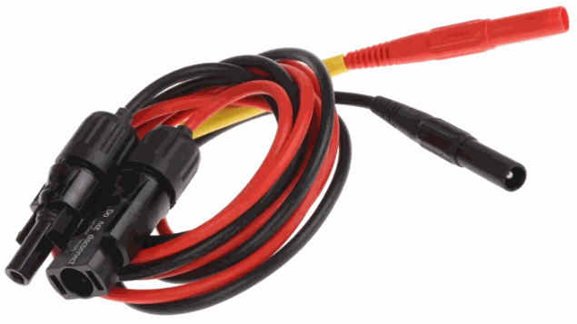 Stäubli - Paire de cordon adaptateur de mesure - MC4