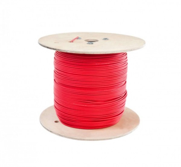 Câble solaire 10mm2, bobine de 500m, ROUGE - w