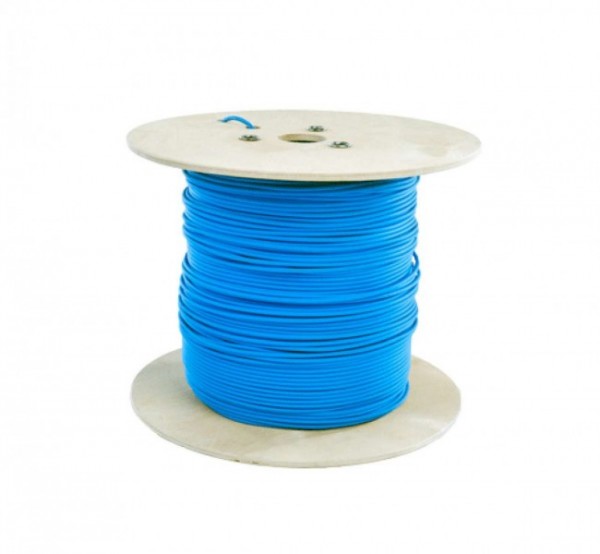 Câble solaire 10mm2, bobine de 500m, BLEU - w