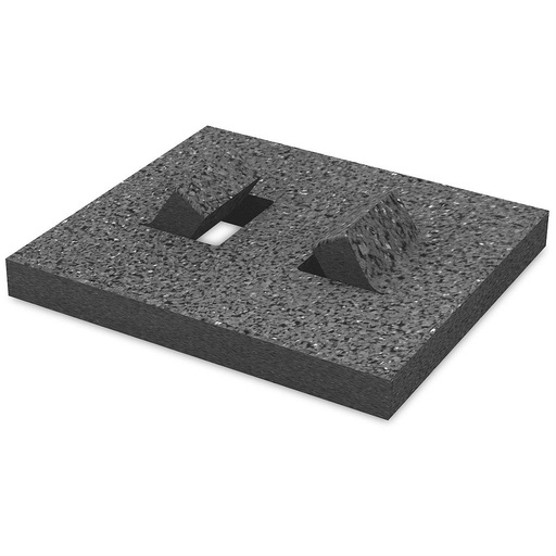 DESTOCKAGE - K2 - Tapis Dome BSP-Mat 160x180x18 - sans alu 