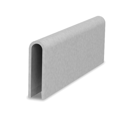 K2 – Inlay U en inox de protection pour toiture joint debout