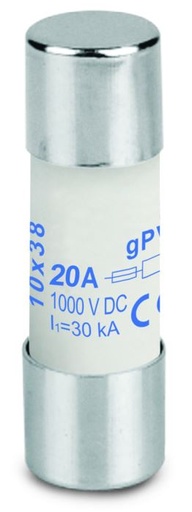 Fusible 10x38 20A 1000VDC gPV - Weidmuller